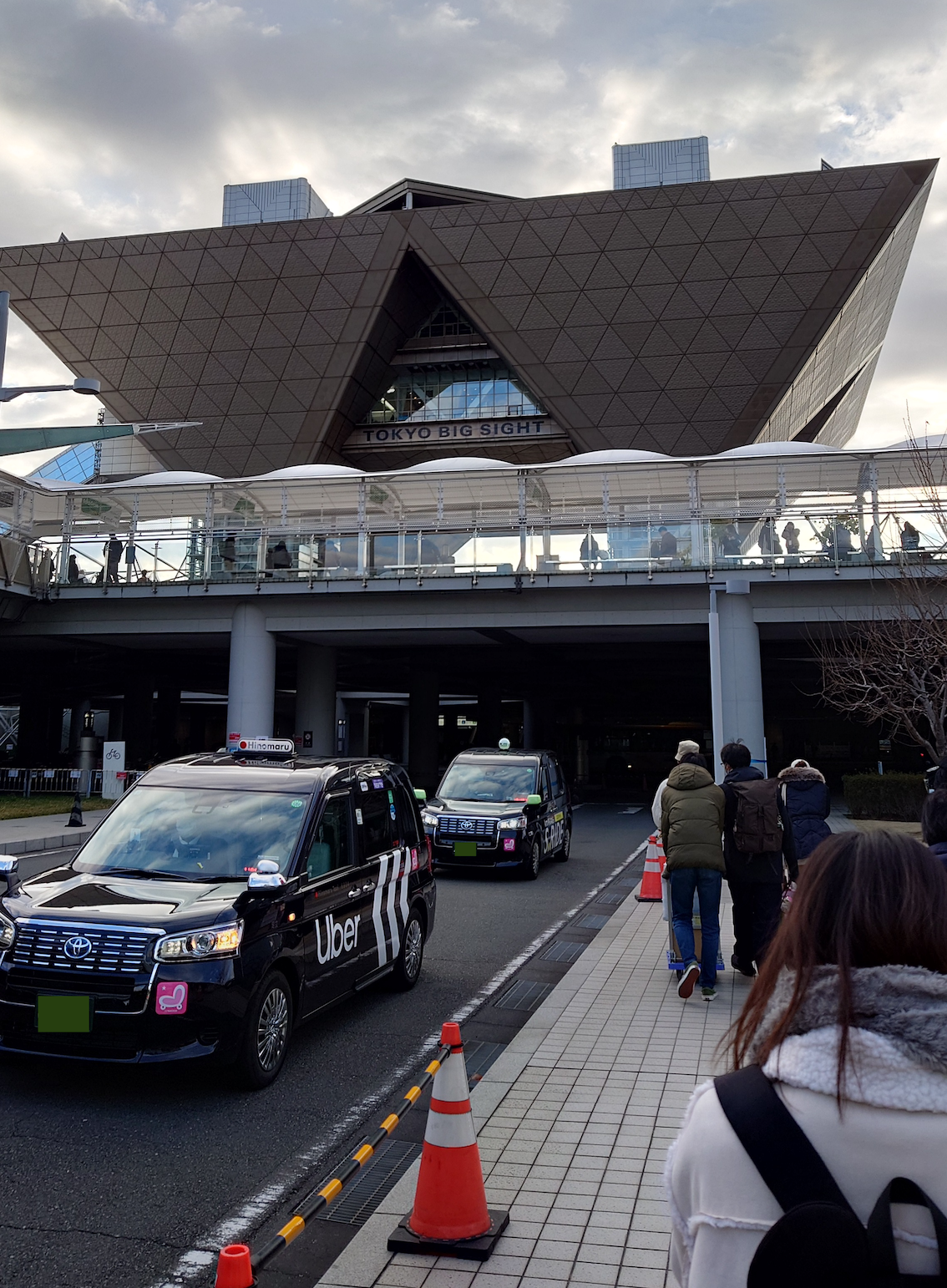 東京ビッグサイトの入り口